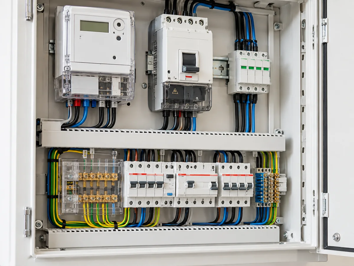 Cuadro eléctrico de medida y protección